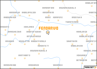 map of Fenoarivo