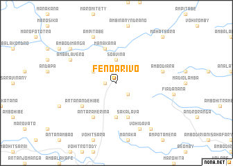 map of Fenoarivo