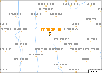 map of Fenoarivo