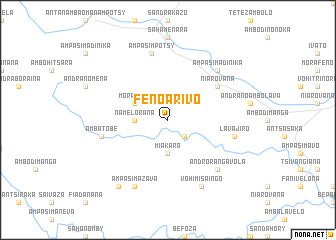 map of Fenoarivo