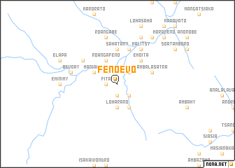 map of Fenoevo