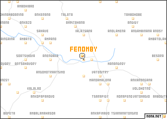 map of Fenomby