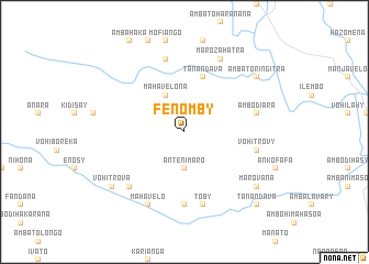 map of Fenomby