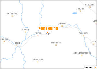 map of Fenshui\
