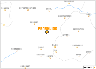 map of Fenshui\