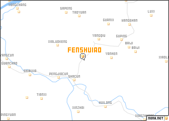 map of Fenshui\