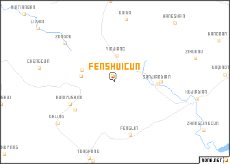 map of Fenshuicun