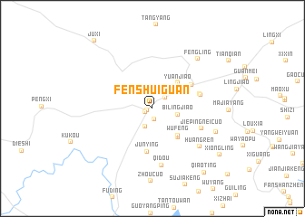 map of Fenshuiguan