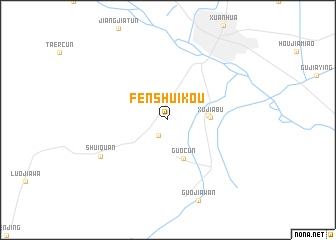 map of Fenshuikou