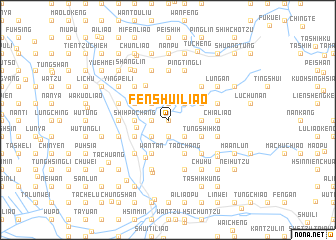 map of Fen-shui-liao