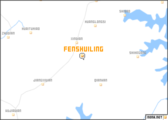 map of Fenshuiling