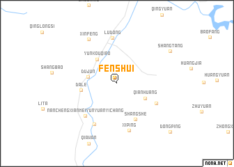 map of Fenshui