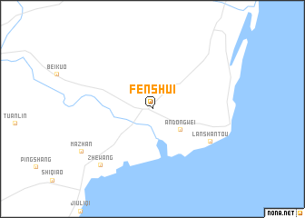 map of Fenshui