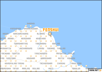 map of Fen-shui