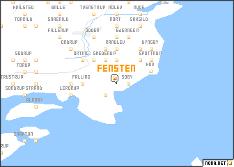 map of Fensten