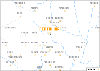 map of Fentikhuri