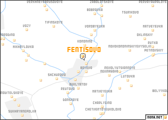 map of Fentisovo