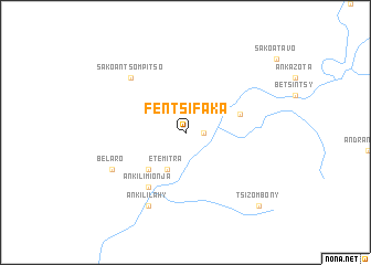 map of Fentsifaka