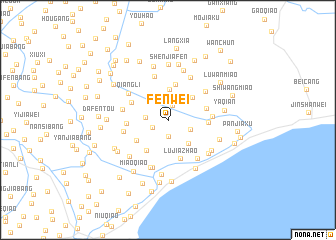 map of Fenwei