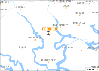 map of Fenwick