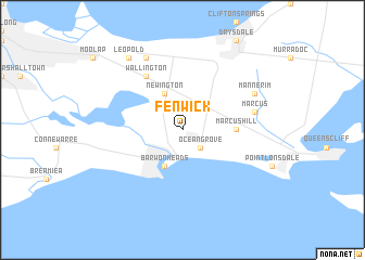 map of Fenwick