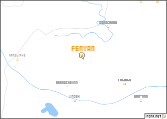 map of Fenyan