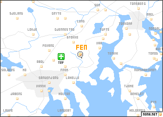 map of Fen