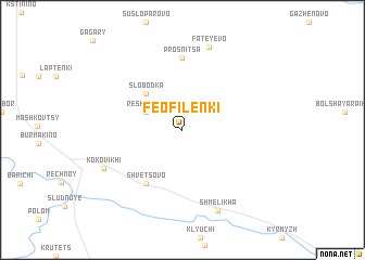map of Feofilenki