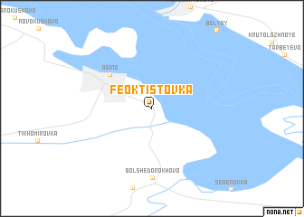 map of Feoktistovka