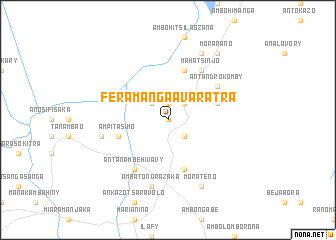 map of Feramanga Avaratra