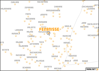 map of Feranisse