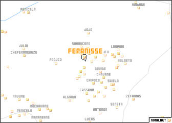 map of Feranisse