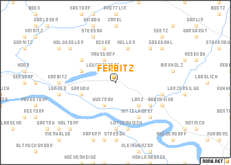 map of Ferbitz