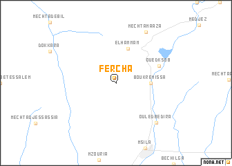 map of Fercha