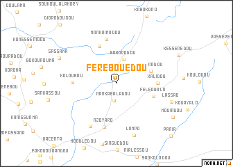 map of Férèbouédou