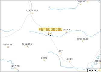 map of Férédougou