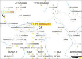 map of Férédougou