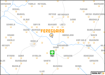 map of Fereg Daʼiro