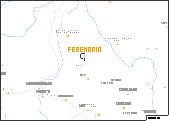 map of Férémoria