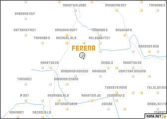map of Ferena