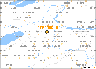 map of Ferenbalm