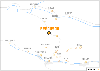 map of Ferguson