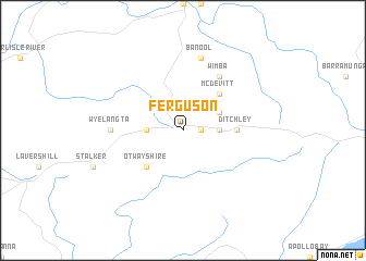 map of Ferguson