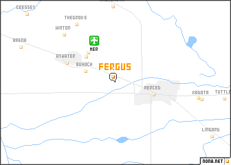 map of Fergus