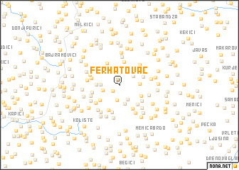 map of Ferhatovac
