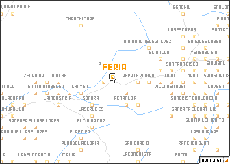 map of Feria