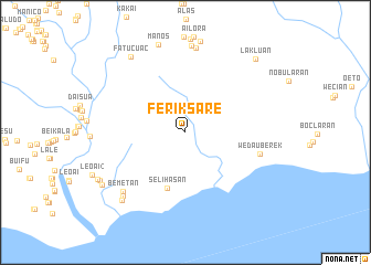 map of Feriksare