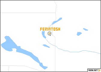 map of Ferintosh