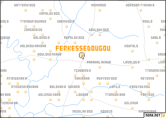 map of Ferkessédougou