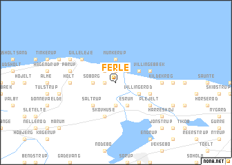 map of Ferle